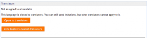 Assigning translators
